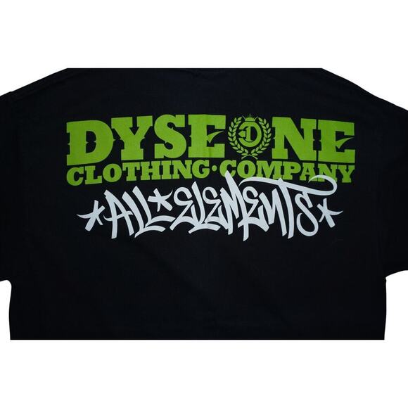Dyse One All Elements DJ Graphic Tee – Size L – Graffiti Hip-Hop Streetwear - Picture 5 of 5